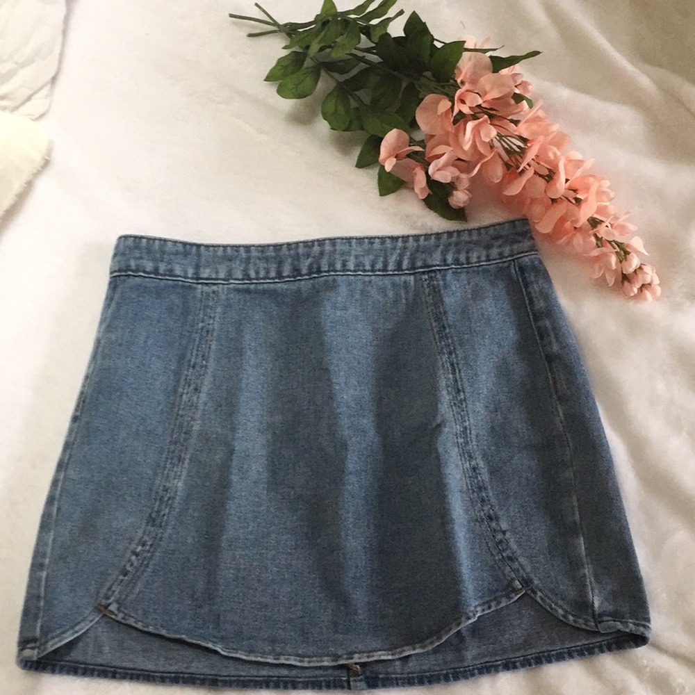 Pacsun jean skirt